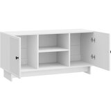 TV omarica Visok sijaj bela 102 x 34,5 x 50 cm Konstruiran les, (5000238918) | Shoptok.si