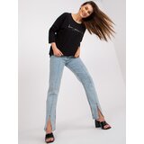 RELEVANCE Blouse-RV-BZ-7766.78-black Cene