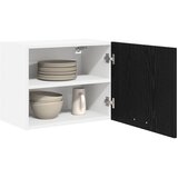 Viseći ormarić 2 pcs Crni hrast i bijela 50 x 31 x 40 cm | shoptok.hr
