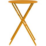 Bistro Stol Gorušica Ø 50 x 71 cm Čelik s prahom | shoptok.hr