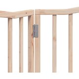  Vrata za pse s 2 panela sklopiva 160 cm od drva topole | shoptok.hr