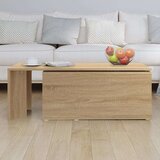  Klubska mizica sonoma hrast 150x50x35 cm iverna plošča, (20625423) | Shoptok.si