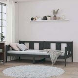  Dnevna postelja siva trdna borovina 80x200 cm, (20646784) | Shoptok.si