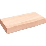  Zidna polica 40 x 20 x 6 cm od neobrađene masivne hrastovine | Eponuda.ba