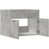 vidaXL Omarica za umivalnik betonsko siva 60x38,5x46 cm iverna plošča | Shoptok.si