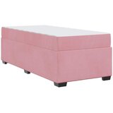  Krevetna konstrukcija s madracem Ružičasta 100 x 200 cm tkanina | shoptok.hr