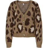 Only Telovniki & Jope Onledelie Life Ls Jq Cardi V-Neck Knt 15353090 Kostanjeva Cene