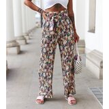 UR/CEO Blue pleated floral pants Cesate | shoptok.hr
