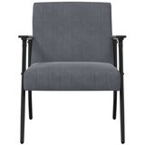  Fotelja Tamno siva 59 x 75 x 78 cm Baršun | shoptok.hr