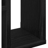  Zidna polica crni hrast 45x16x45 cm inženjerski drvo | shoptok.hr