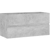vidaXL Ormarić za umivaonik boja betona 90 x 38,5 x 45 cm od iverice | shoptok.hr