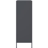  Visoka komoda antracit 67 x 39 x 113 cm čelična | shoptok.hr