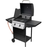 Plinski žar z dvema gorilnikoma + stranski, 3 x 3.2kW, LPG - GRG02