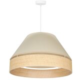  Duolla - Visilica na sajli YUTE AVIGNON 1xE27/15W/230V prečnik 60 cm krem/bež | Eponuda.com