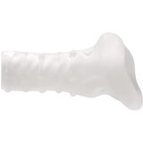 PerfectFIT Breeder - otvoreni omotač penisa (10 cm) - mliječno bijeli | shoptok.hr