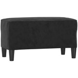  Klupa crna 70 x 35 x 41 cm baršunasta | Eponuda.ba