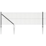 vidaXL zavareno žičano ogradivanje s 13 šiljaka Siva 0.8x25 m Čelik | shoptok.hr