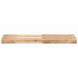  Plutajuće police 2 kom 80x30x4 cm Neobrađeno puno drvo akacije | Shoptok.si