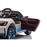 Lean_Toys Otroško akumulatorsko vozilo BMW I4 4x4 Bela | Shoptok.si