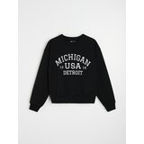 Sinsay Crewneck trenirka s printom | shoptok.hr