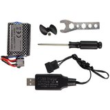Lean_Toys Otroški motorni čoln na daljinsko vodenje R/C 2.4G Modra 20-25 km/h | Shoptok.si