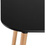 Bessagi Home Esstisch In Schwarz Ca. 160x90 Cm 'anuk' | Shoptok.si