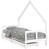 Okvir za dječji krevet s ladicama bijeli 80x200 cm od borovine | Eponuda.ba