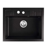  Sudoper MEZZO II 58×48 jedno korito crni | Eponuda.ba