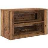 vidaXL Polica za cipele Staro drvo 75 x 35 x 45 cm Konstruirano drvo | shoptok.hr