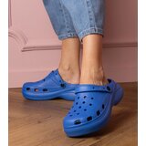 Gemre Blue closed-toe platform clogs Kameris | ePonuda.com