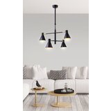 Candellux luster/visilica-less viseća lampa 4X40W E14 crna mat | ePonuda.com