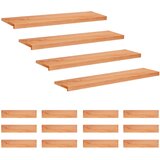 Step treads 16 kom. 110 x 25 x 2 cm Lak Čvrsto drvo bukve | shoptok.hr