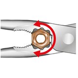 Lux Tools Produžena ravna kliješta Lux 200 mm VDE | shoptok.hr