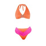 DEVI COLLECTION Ženski dvodelni kupaći kostim Masha narandžasto-roze | Eponuda.com