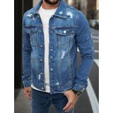 DStreet Kurtka męska jeansowa niebieska | shoptok.hr