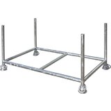Eichinger okvir za zlaganje, dxšxv 1500 x 870 x 750 mm, z 2 prečnima cevema, pocinkana izvedba Cene
