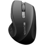 Canyon 2.4Ghz wireless mouse, optical tracking - blue LED, 6 buttons, DPI 1000/1200/1600, Black pearl glossy | Eponuda.ba
