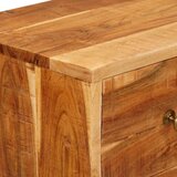  Predalnik z vrati Naravna 55 x 30 x 90 cm Masiven les akacije, (5000232327) | Shoptok.si