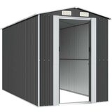 vidaXL Vrtno spremište antracit 192 x 357 x 223 cm pocinčani čelik | shoptok.hr