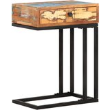 Furnova Stranska mizica U-oblike 45x30x61 cm trden predelan les, (21914246) Cene