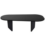 Hanah home sto za kafu ovalis wood black | ePonuda.com
