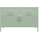 Støraa Zeleni metalni ormarić 100x64x40 cm Mission District – | shoptok.hr