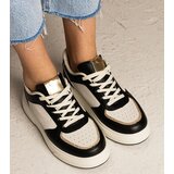 Gemre Black women's sneakers with glitter detail Zorra | shoptok.hr