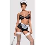 Obsessive Kostim francuske sobarice, L-XL, Crno-beli | Eponuda.com