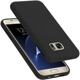Cadorabo Case, združljiv s Samsungom v tekoči črni barvi - zaščitni pokrov iz fleksibilnega silikona TPU, (20590214) Cene