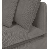  Modularna sofa s jastucima, korduro tkanina, svijetlo siva | Eponuda.ba