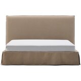 Kave Home Smeđe-sivi tapecirani bračni krevet 180x200 cm Jaira – | shoptok.hr