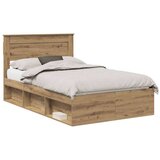  Konstrukcija postelje Oreh 120 x 200 cm Masivno borovo les, (5000103678) | Shoptok.si