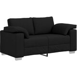 SOFA 2 pcs Crna 219 x 80 x 82 cm tkanina | shoptok.hr