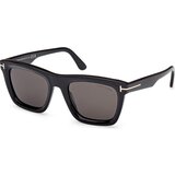 Tom Ford Lelio FT1207 01A ONE SIZE (52) Črna/Rjava | Shoptok.si